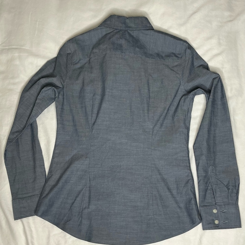 Banana Republic Blue Button-Down Shirt - Picture 3 of 5